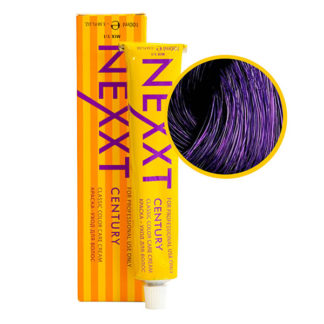 0.6 фиолетовый (violet) крем краска-уход для волос 100 ml Nexxt