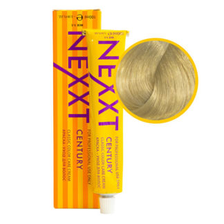 10.3 светлый блондин золотистый (ultra light golden blond) крем краска-уход для волос 100 ml Nexxt
