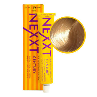10.7 светлый блондин коричневый (ultra light brown) крем краска-уход для волос 100 ml Nexxt
