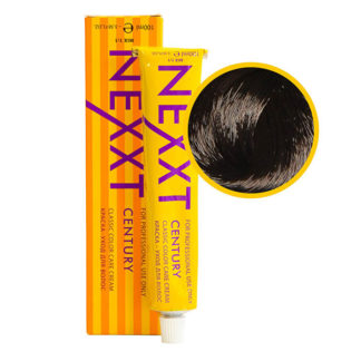 3.0 темный шатен (dark brown) крем краска-уход для волос 100 ml Nexxt