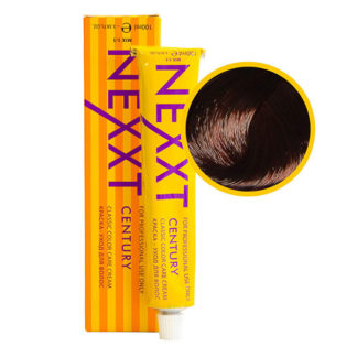 4.8 шатен махагон (brown mahogany) краска-уход для волос 100 ml Nexxt