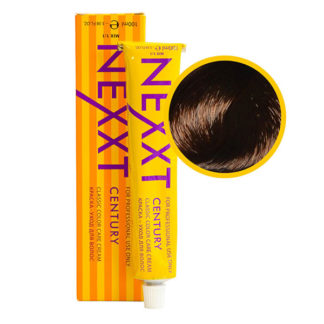 5.03 светлый шатен золотистый (dark brown golden) краска-уход для волос 100 ml Nexxt