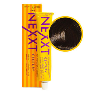 5.1 светлый шатен пепельный (dark brown ash) краска-уход для волос 100 ml Nexxt