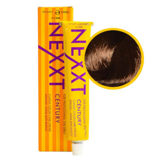 5.3 светлый шатен золотистый (light golden brown) краска-уход для волос 100 ml Nexxt