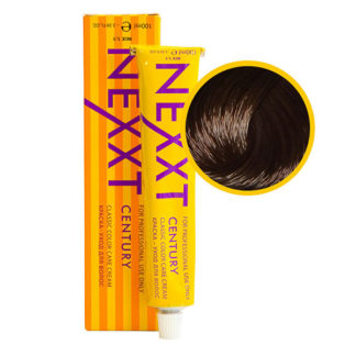 5.77 светлый шатен насыщенный коричневый (light chocolate blown intensive) краска-уход для волос 100 ml Nexxt