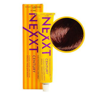 5.8 светлый шатен махагон (ight chocolate mahogany) краска-уход для волос 100 ml Nexxt
