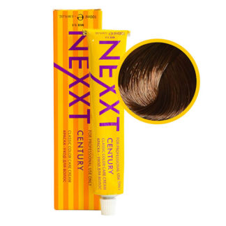 6.7 темно-русый коричневый (dark blond brown) краска-уход для волос 100 ml Nexxt