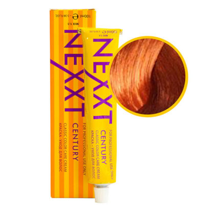 8.44 светло-русый насыщенный медный 100 (light copper intensive) краска-уход для волос 100 ml Nexxt