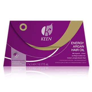 Энергетическое аргановое масло для волос (energy argan hair оil) 7 x 5 ml Keen