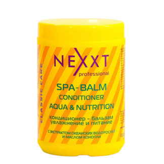Кондиционер-бальзам увлажнение и питание (SPA Balm Conditioner AQUA and Nutrition) 1000 ml Nexxt