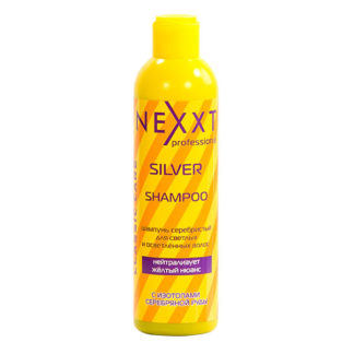 Шампунь серебристый для светлых и осветленных волос 250 ml Nexxt