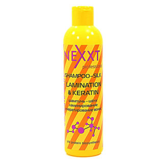 Шампунь шелк ламинирование и кератирование волос 250 ml Nexxt