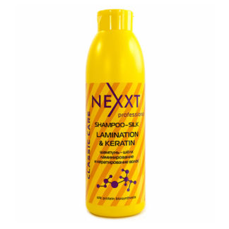 Шампунь шелк ламинирование и кератирование волос 1000 ml Nexxt